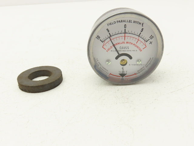 RB Annis Model 25 Pocket Magnetometer Magnetic Field Indicator Gauss 10-0-10