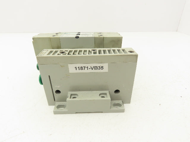 Numatics 240-183 4-Station G3 2-Valve Manifold Assembly w/Communication Sub-Bus