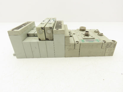 Numatics 240-183 4-Station G3 2-Valve Manifold Assembly w/Communication Sub-Bus