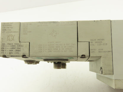 Numatics 240-183 4-Station G3 2-Valve Manifold Assembly w/Communication Sub-Bus