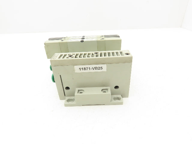 Numatics 240-183 4-Station G3 2-Valve Manifold Assembly w/Communication Sub-Bus
