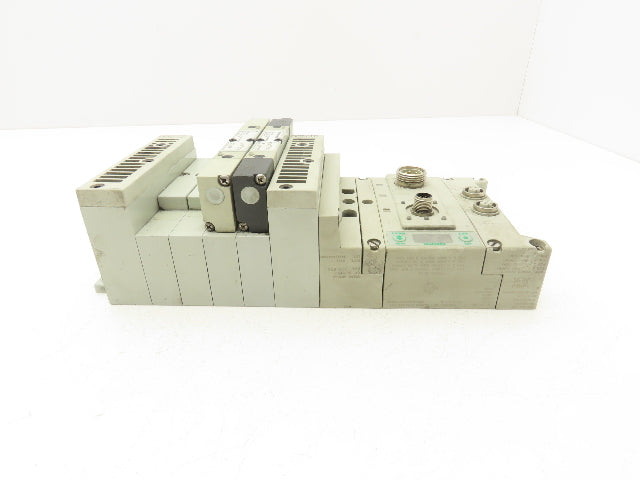 Numatics 240-183 4-Station G3 2-Valve Manifold Assembly w/Communication Sub-Bus