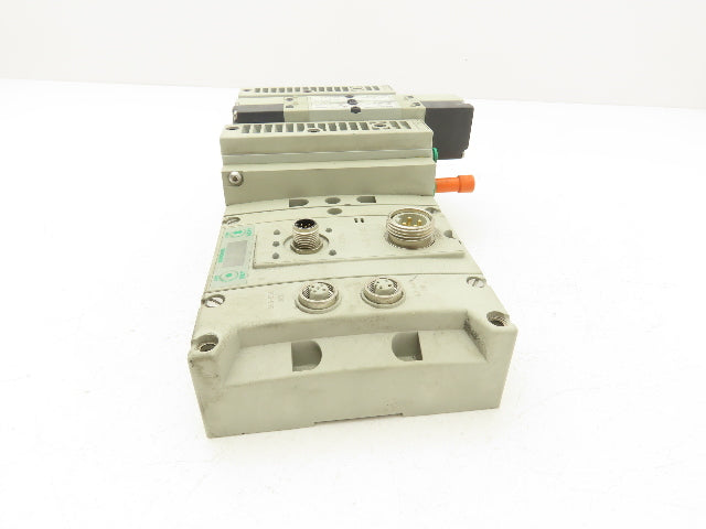 Numatics 240-183 4-Station G3 2-Valve Manifold Assembly w/Communication Sub-Bus