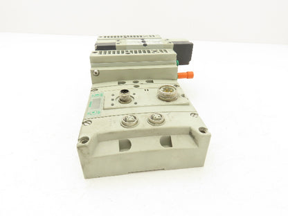 Numatics 240-183 4-Station G3 2-Valve Manifold Assembly w/Communication Sub-Bus
