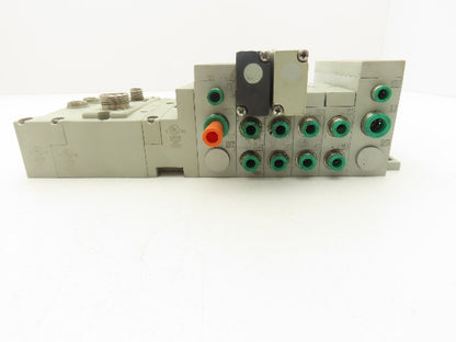 Numatics 240-183 4-Station G3 2-Valve Manifold Assembly w/Communication Sub-Bus