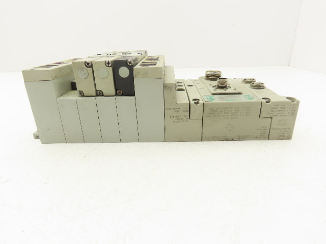 Numatics 240-183 4-Station G3 3-Valve Manifold Assembly w/Communication Sub-Bus