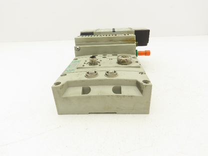 Numatics 240-183 4-Station G3 3-Valve Manifold Assembly w/Communication Sub-Bus