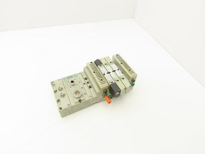 Numatics 240-183 4-Station G3 3-Valve Manifold Assembly w/Communication Sub-Bus