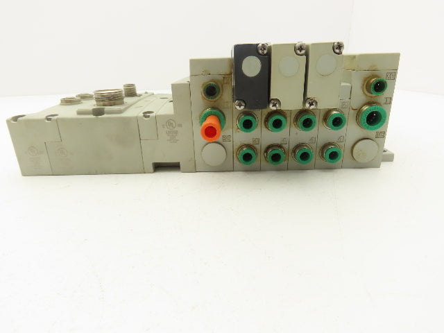Numatics 240-183 4-Station G3 3-Valve Manifold Assembly w/Communication Sub-Bus