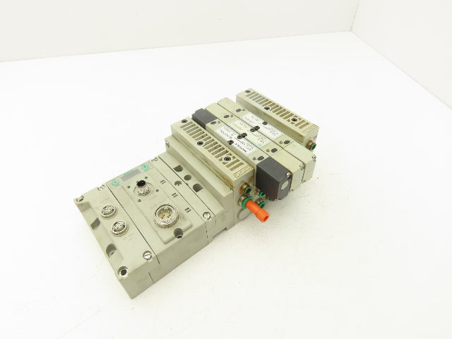 Numatics 240-183 4-Station G3 3-Valve Manifold Assembly w/Communication Sub-Bus