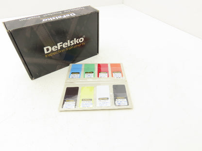 DeFelsko STDCSS Coating Thickness Certified Plastic Shims 0.861-61.461  Set of 8