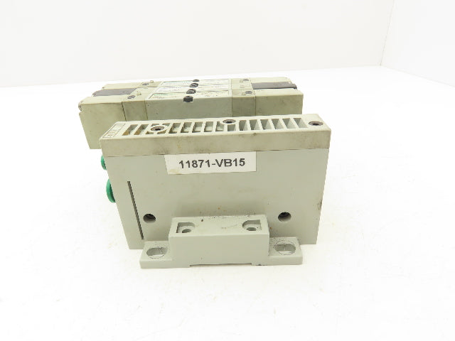 Numatics 240-183 4-Station G3 3-Valve Manifold Assembly w/Communication Sub-Bus