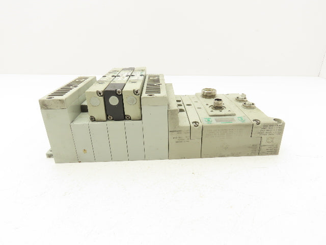 Numatics 240-183 4-Station G3 3-Valve Manifold Assembly w/Communication Sub-Bus