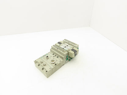 Numatics 240-183 4-Station G3 3-Valve Manifold Assembly w/Communication Sub-Bus