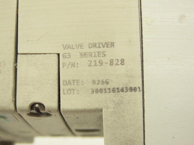 Numatics 240-183 4-Station G3 3-Valve Manifold Assembly w/Communication Sub-Bus