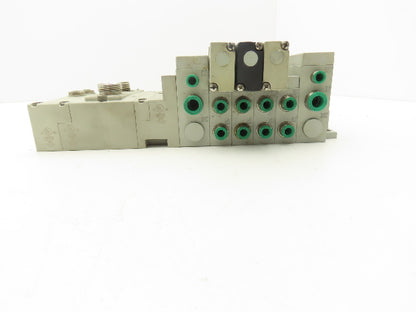 Numatics 240-183 4-Station G3 3-Valve Manifold Assembly w/Communication Sub-Bus