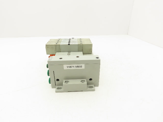 Numatics 219-828 G3 Manifold Assembly 8-Station 4-Valve w/Communication Sub-Bus