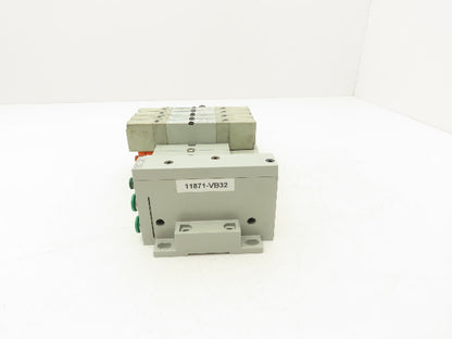 Numatics 219-828 G3 Manifold Assembly 8-Station 4-Valve w/Communication Sub-Bus