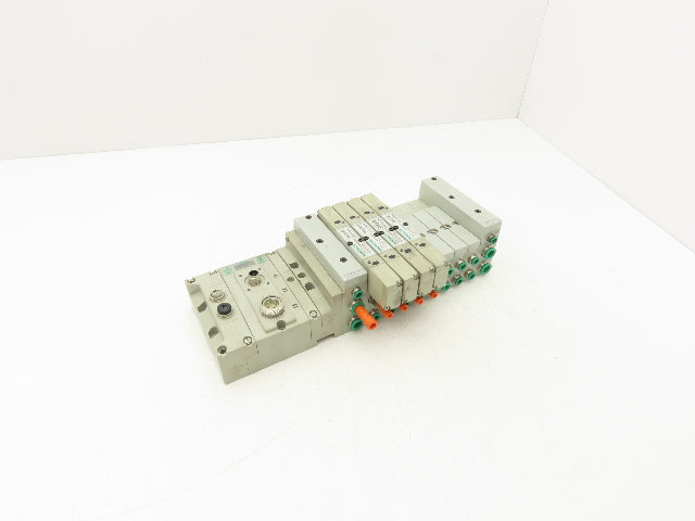 Numatics 219-828 G3 Manifold Assembly 8-Station 4-Valve w/Communication Sub-Bus