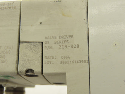 Numatics 219-828 G3 Manifold Assembly 8-Station 4-Valve w/Communication Sub-Bus
