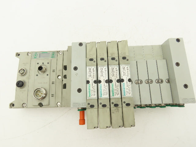 Numatics 219-828 G3 Manifold Assembly 8-Station 4-Valve w/Communication Sub-Bus