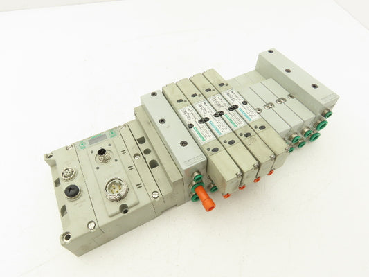 Numatics 219-828 G3 Manifold Assembly 8-Station 4-Valve w/Communication Sub-Bus