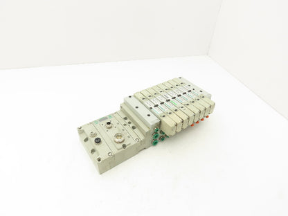 Numatics 219-828 G3 Manifold Assembly 8-Station 8-Valve w/Communication Sub-Bus