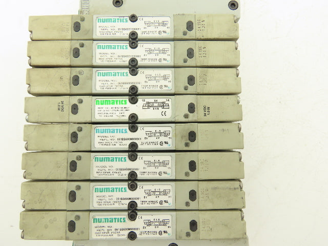 Numatics 219-828 G3 Manifold Assembly 8-Station 8-Valve w/Communication Sub-Bus
