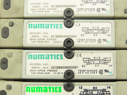 Numatics 219-828 G3 Manifold Assembly 8-Station 8-Valve w/Communication Sub-Bus