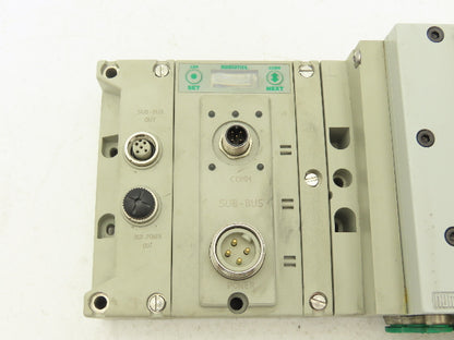 Numatics 219-828 G3 Manifold Assembly 8-Station 8-Valve w/Communication Sub-Bus