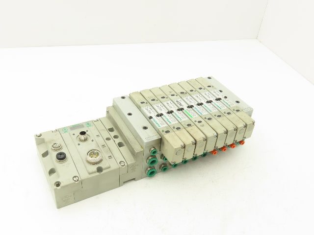 Numatics 219-828 G3 Manifold Assembly 8-Station 8-Valve w/Communication Sub-Bus