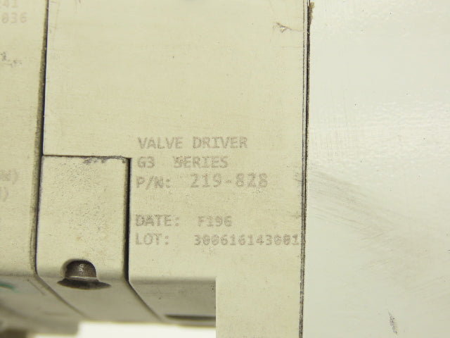 Numatics 219-828 G3 Manifold Assembly 16-Station 2-Valve w/Communication Sub-Bus