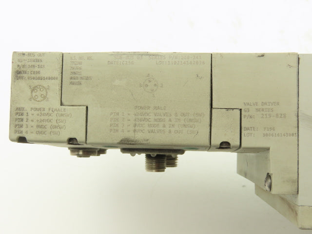Numatics 219-828 G3 Manifold Assembly 16-Station 2-Valve w/Communication Sub-Bus
