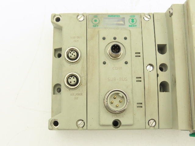 Numatics 219-828 G3 Manifold Assembly 16-Station 2-Valve w/Communication Sub-Bus