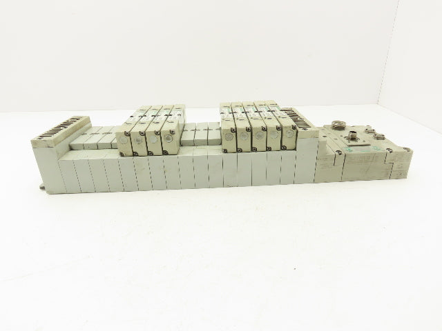 Numatics 219-828 G3 Manifold Assembly 16-Station 9-Valve w/Communication Sub-Bus