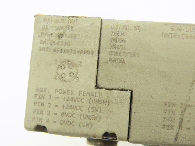 Numatics 219-828 G3 Manifold Assembly 16-Station 9-Valve w/Communication Sub-Bus
