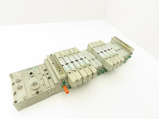 Numatics 219-828 G3 Manifold Assembly 16-Station 9-Valve w/Communication Sub-Bus