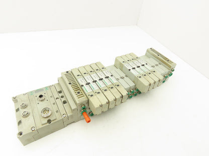 Numatics 219-828 G3 Manifold Assembly 16-Station 9-Valve w/Communication Sub-Bus