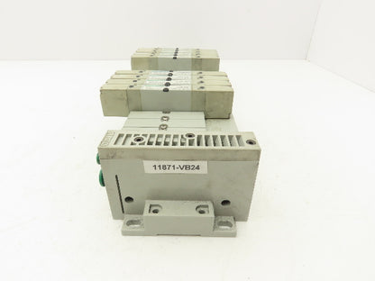 Numatics 219-828 G3 Manifold Assembly 16-Station 8-Valve w/Communication Sub-Bus