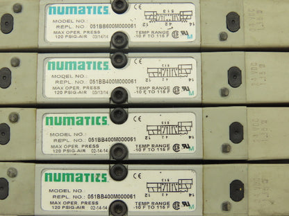 Numatics 219-828 G3 Manifold Assembly 16-Station 8-Valve w/Communication Sub-Bus