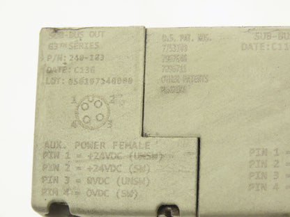 Numatics 219-828 G3 Manifold Assembly 16-Station 8-Valve w/Communication Sub-Bus