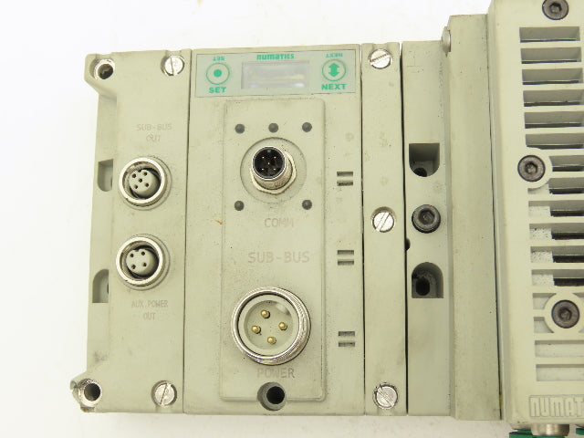 Numatics 219-828 G3 Manifold Assembly 16-Station 8-Valve w/Communication Sub-Bus