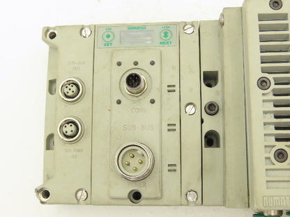 Numatics 219-828 G3 Manifold Assembly 16-Station 8-Valve w/Communication Sub-Bus