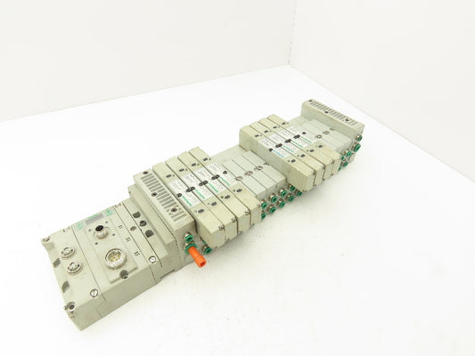 Numatics 219-828 G3 Manifold Assembly 16-Station 8-Valve w/Communication Sub-Bus