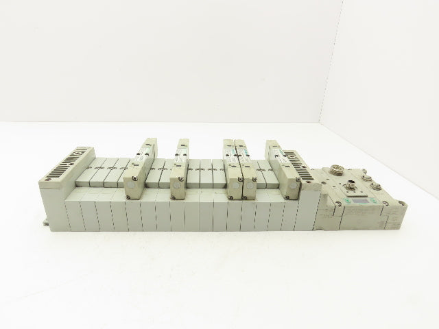 Numatics 219-828 G3 Manifold Assembly 16-Station 5-Valve w/Communication Sub-Bus