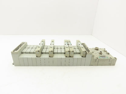 Numatics 219-828 G3 Manifold Assembly 16-Station 5-Valve w/Communication Sub-Bus