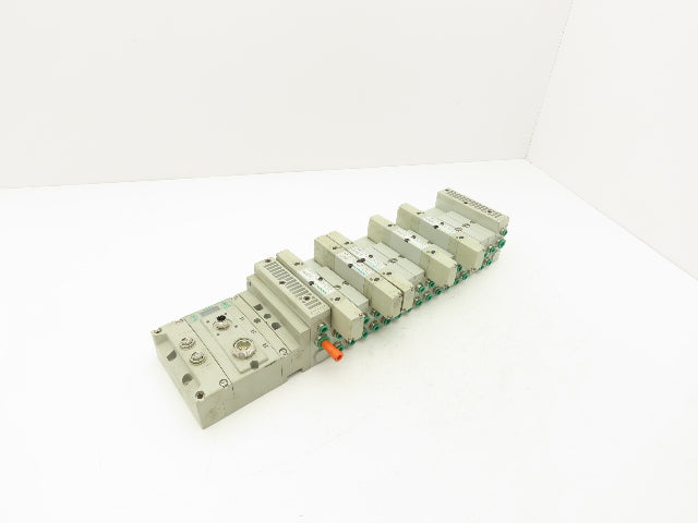 Numatics 219-828 G3 Manifold Assembly 16-Station 5-Valve w/Communication Sub-Bus