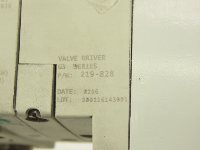 Numatics 219-828 G3 Manifold Assembly 16-Station 5-Valve w/Communication Sub-Bus