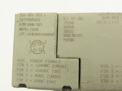 Numatics 219-828 G3 Manifold Assembly 16-Station 5-Valve w/Communication Sub-Bus