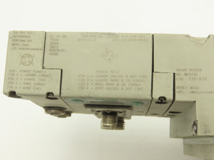 Numatics 219-828 G3 Manifold Assembly 16-Station 5-Valve w/Communication Sub-Bus